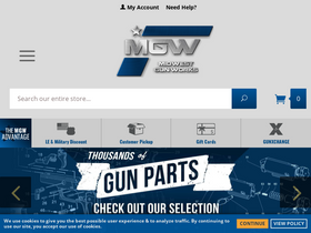 'midwestgunworks.com' screenshot