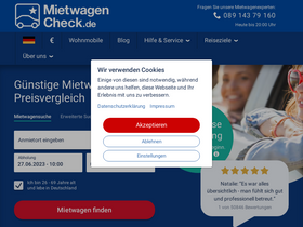 'mietwagen-check.de' screenshot