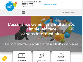 'mifassur.com' screenshot