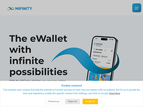 'mifinity.com' screenshot