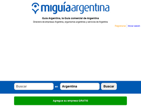 'miguiaargentina.com.ar' screenshot