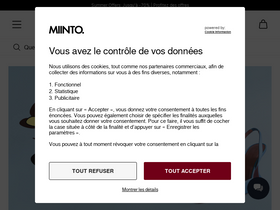 'miinto.fr' screenshot