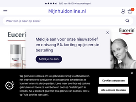 'mijnhuidonline.nl' screenshot