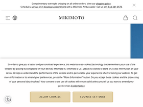 'mikimotoamerica.com' screenshot
