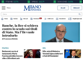 'milanofinanza.it' screenshot