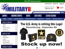 'militarybest.com' screenshot