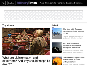 'militarytimes.com' screenshot