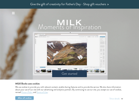'milkbooks.com' screenshot