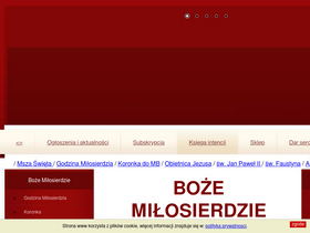 'milosierdzieboze.pl' screenshot