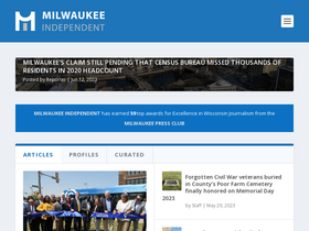 'milwaukeeindependent.com' screenshot