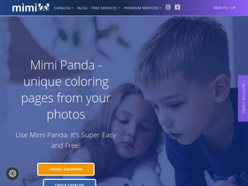 'mimi-panda.com' screenshot