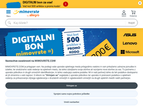 'mimovrste.com' screenshot