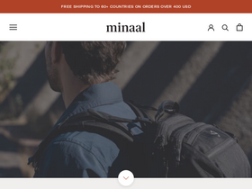'minaal.com' screenshot