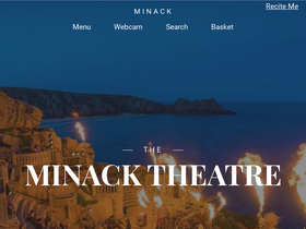 'minack.com' screenshot