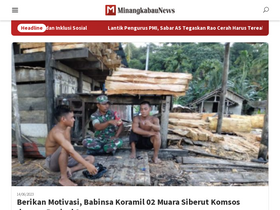 'minangkabaunews.com' screenshot