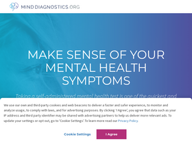 'mind-diagnostics.org' screenshot