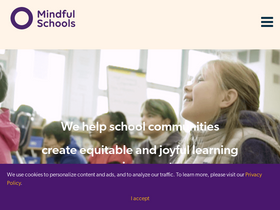 'mindfulschools.org' screenshot