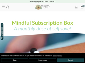 'mindfulsouls.com' screenshot