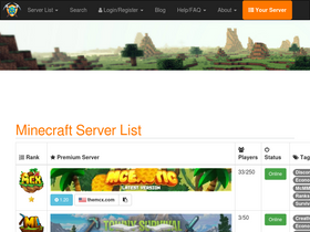 'minecraft-mp.com' screenshot
