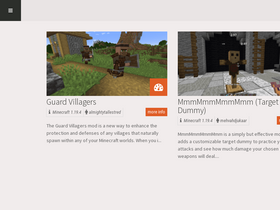 'minecraftmods.com' screenshot