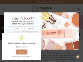 'mineralfusion.com' screenshot