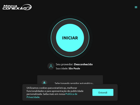 'minhaconexao.com.br' screenshot