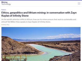 'mining-technology.com' screenshot