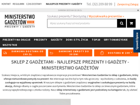 'ministerstwogadzetow.com' screenshot