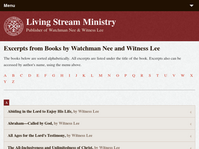 'ministrysamples.org' screenshot