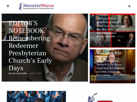 'ministrywatch.com' screenshot
