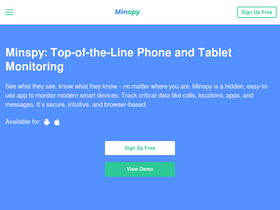 'minspy.com' screenshot