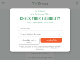 'mintmobile.com' screenshot