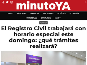 'minutoya.com' screenshot