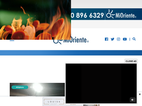 'mioriente.com' screenshot