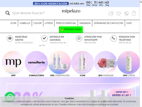 'mipelazo.com' screenshot