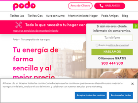 'mipodo.com' screenshot