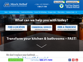 'miraclemethod.com' screenshot