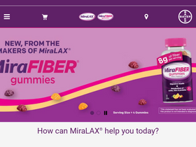 'miralax.com' screenshot
