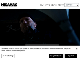 'miramax.com' screenshot