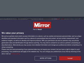 'mirror.co.uk' screenshot