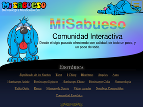 'misabueso.com' screenshot
