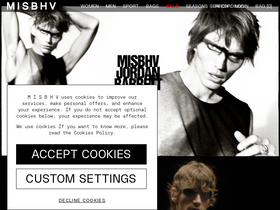 'misbhv.com' screenshot