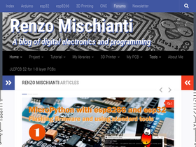 'mischianti.org' screenshot