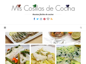 'miscosillasdecocina.com' screenshot