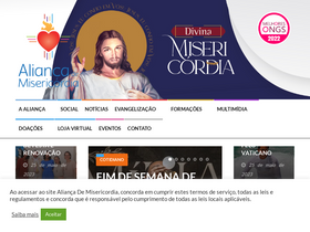 'misericordia.com.br' screenshot