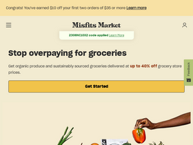 'misfitsmarket.com' screenshot