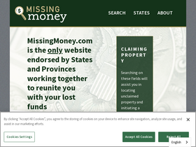 'missingmoney.com' screenshot
