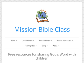 'missionbibleclass.org' screenshot