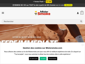'mistersmoke.com' screenshot