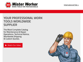 'misterworker.com' screenshot